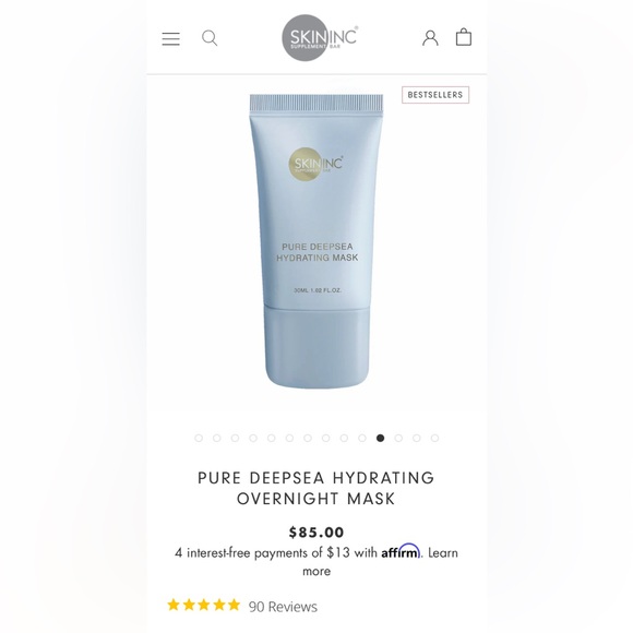 Skin Inc Pure Deepsea Hydrating Mask - Picture 10 of 13